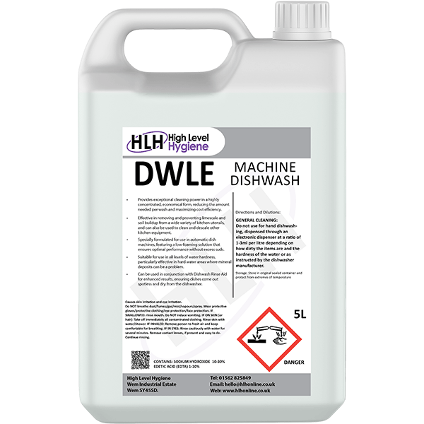Machine Dishwash Premium, HLH Brand - 20L Pail - 8DWLQ12